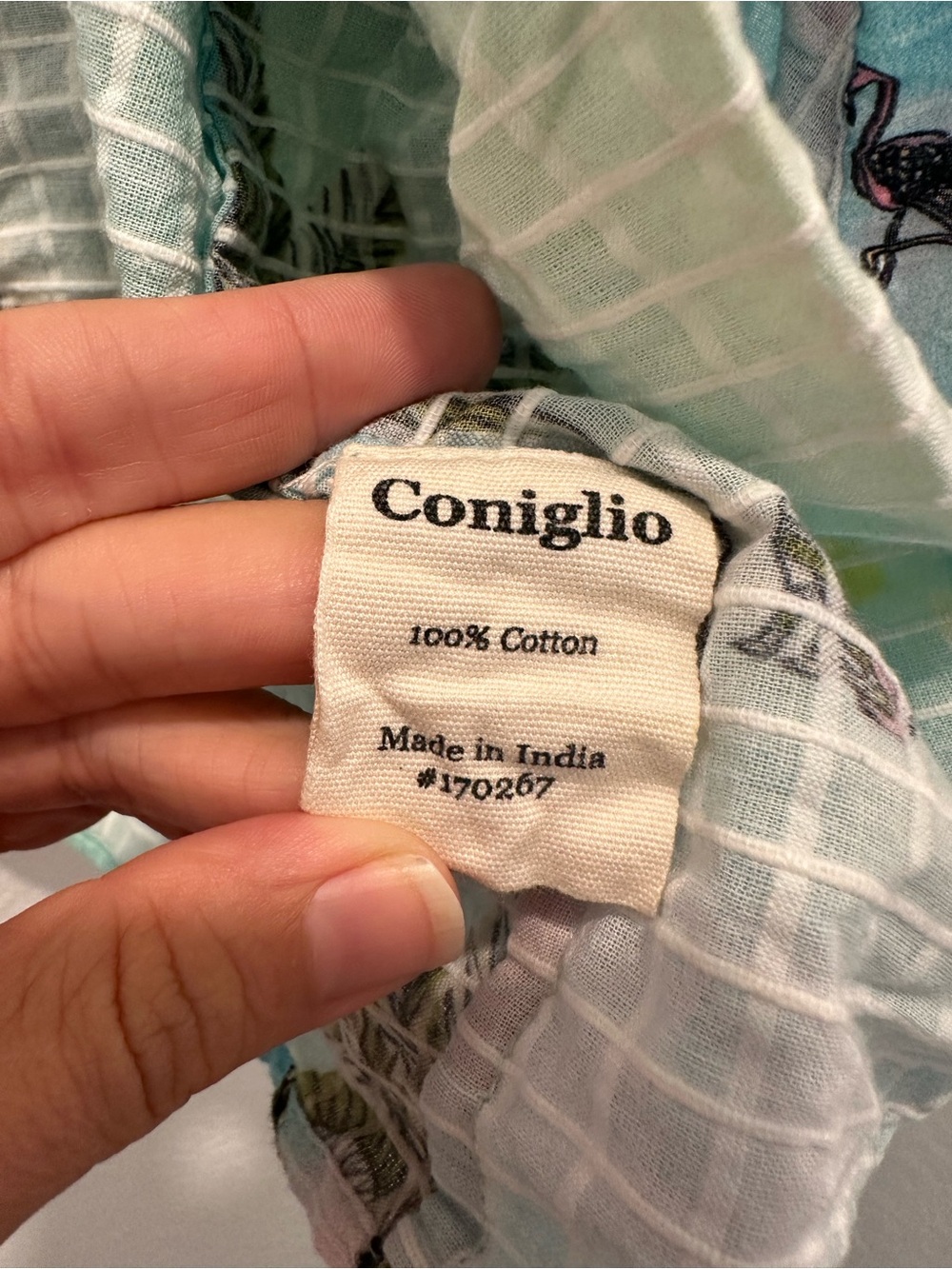 Coniglio Palm Beach Tie-Front Kimono Cropped Top - Picture 5 of 5